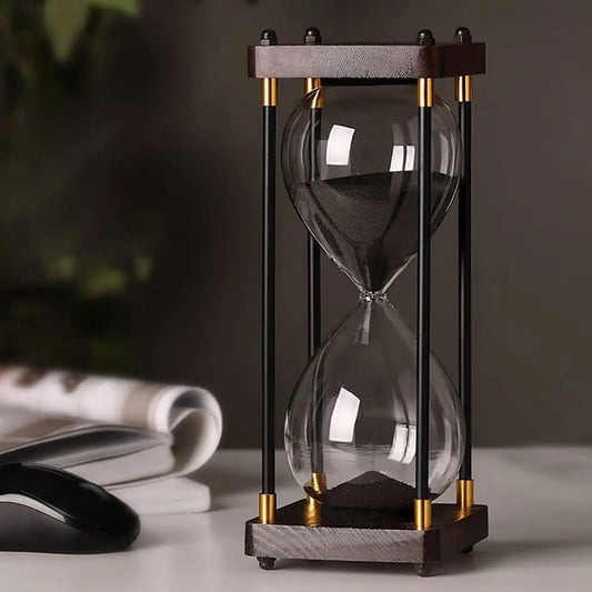 Wooden Frame Hourglass